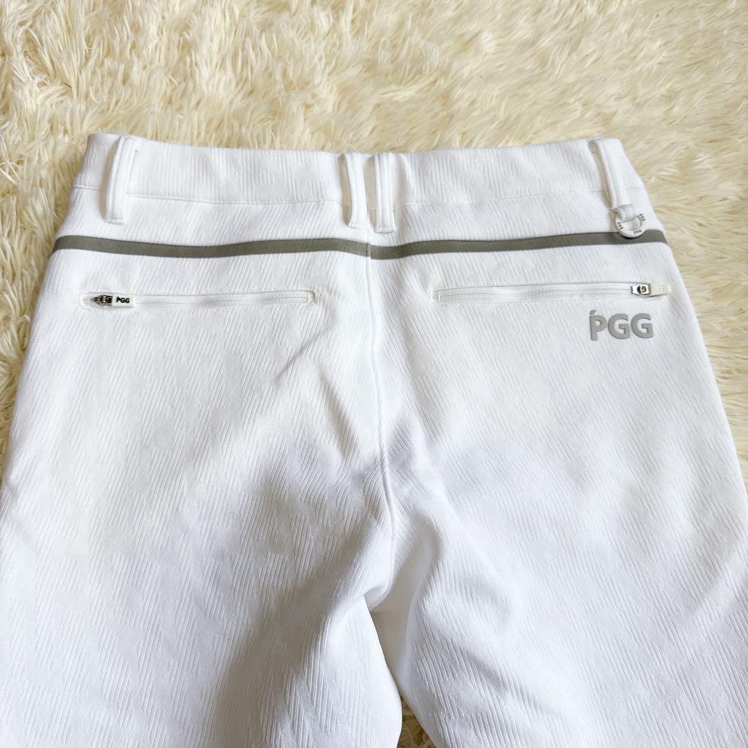 新品タグ付き✨【パーリーゲイツ】セットアップ ジャケット パンツ ホワイト 4