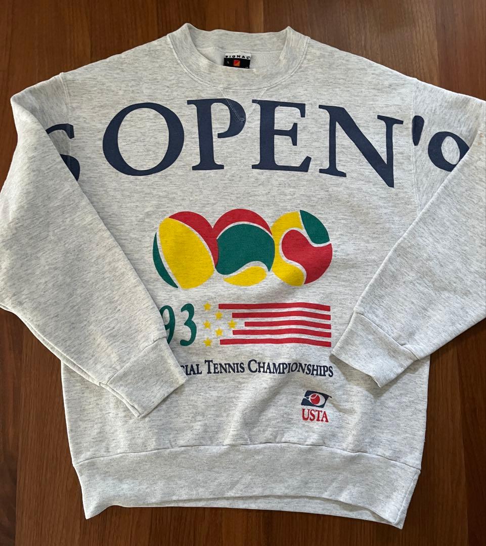 テニス US OPEN '93 トレーナー グレー メンズ