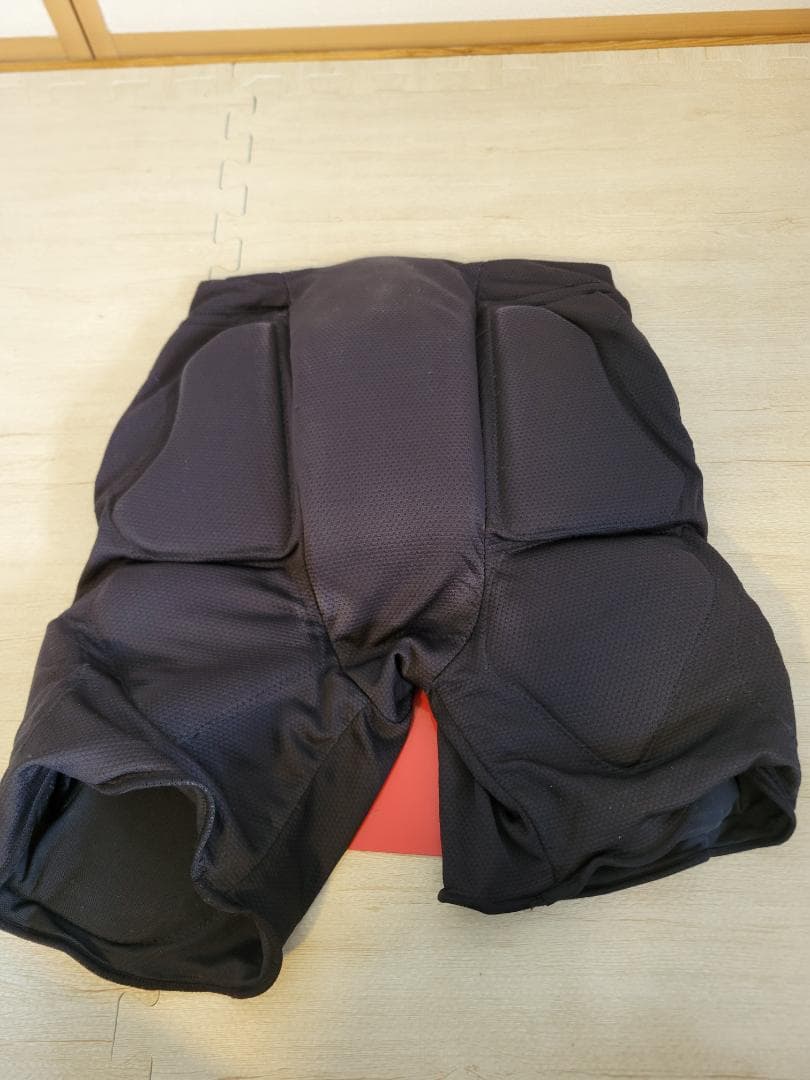 スノーボード男性用プロテクター各種オレンジ収納袋付き