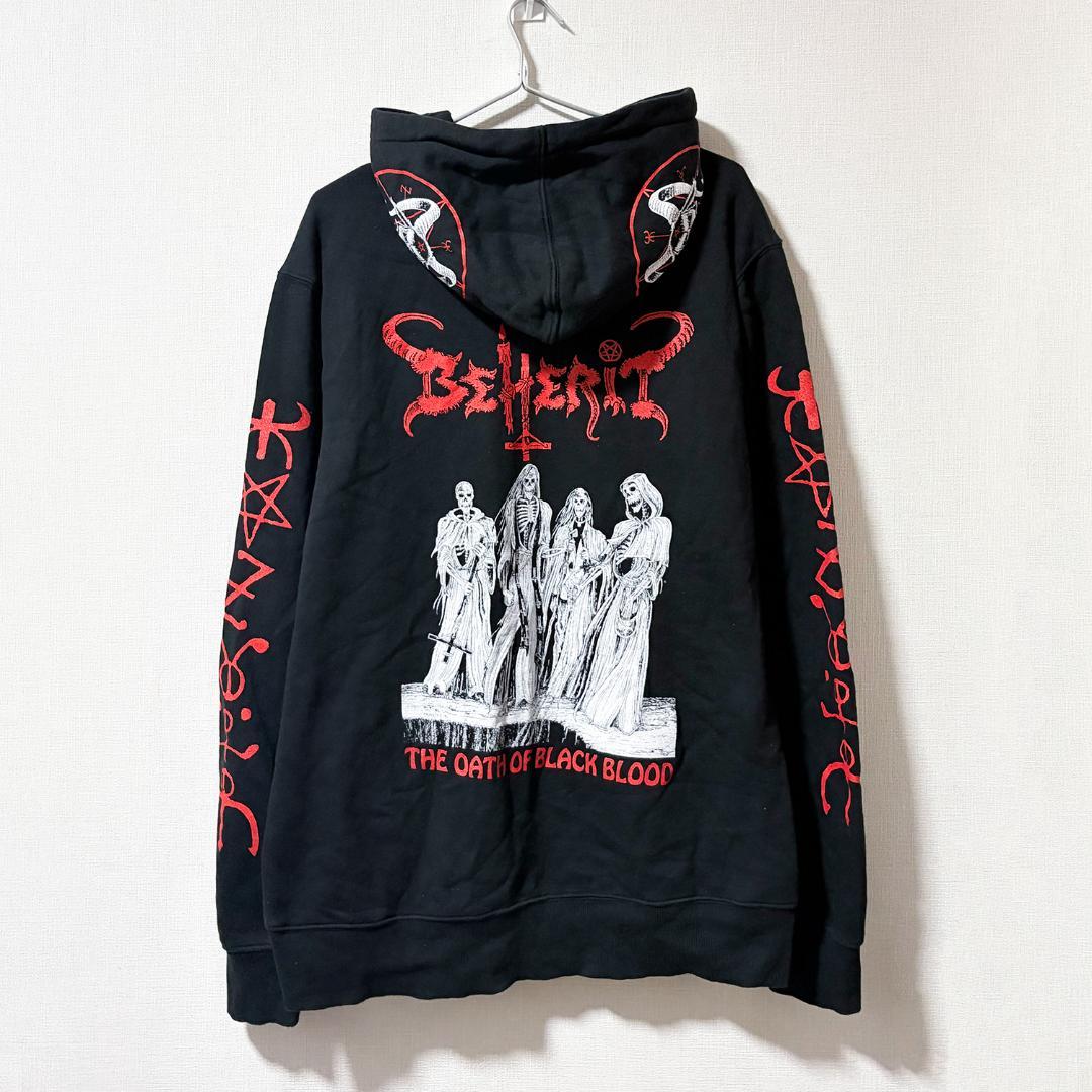 Beherit フルジップパーカー XL