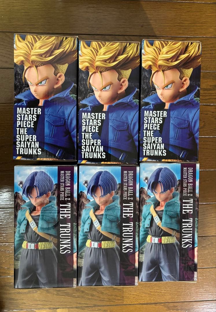 ドラゴンボールZ マスタースターピース スーパーサイヤ人　トランクス　2種6体