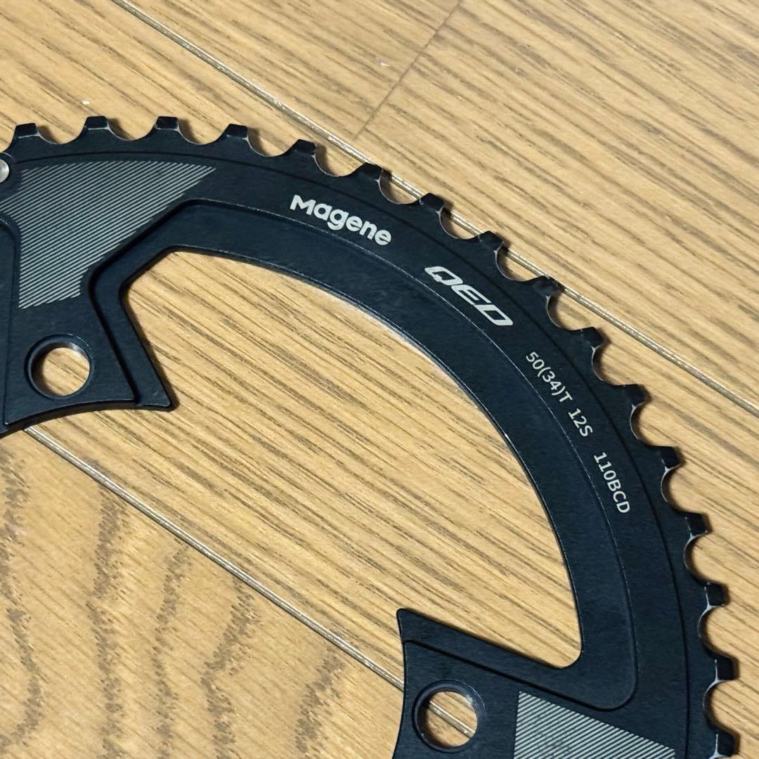 Magene QED チェーンリング 50-34 PES-P505用