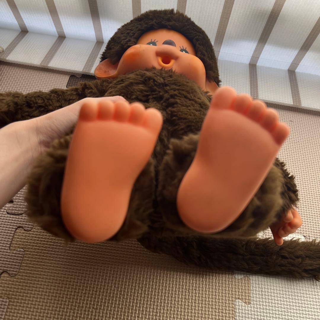 セキグチ モンチッチ Lサイズ 当時物 昭和レトロ ビンテージ ブルーアイ 希少