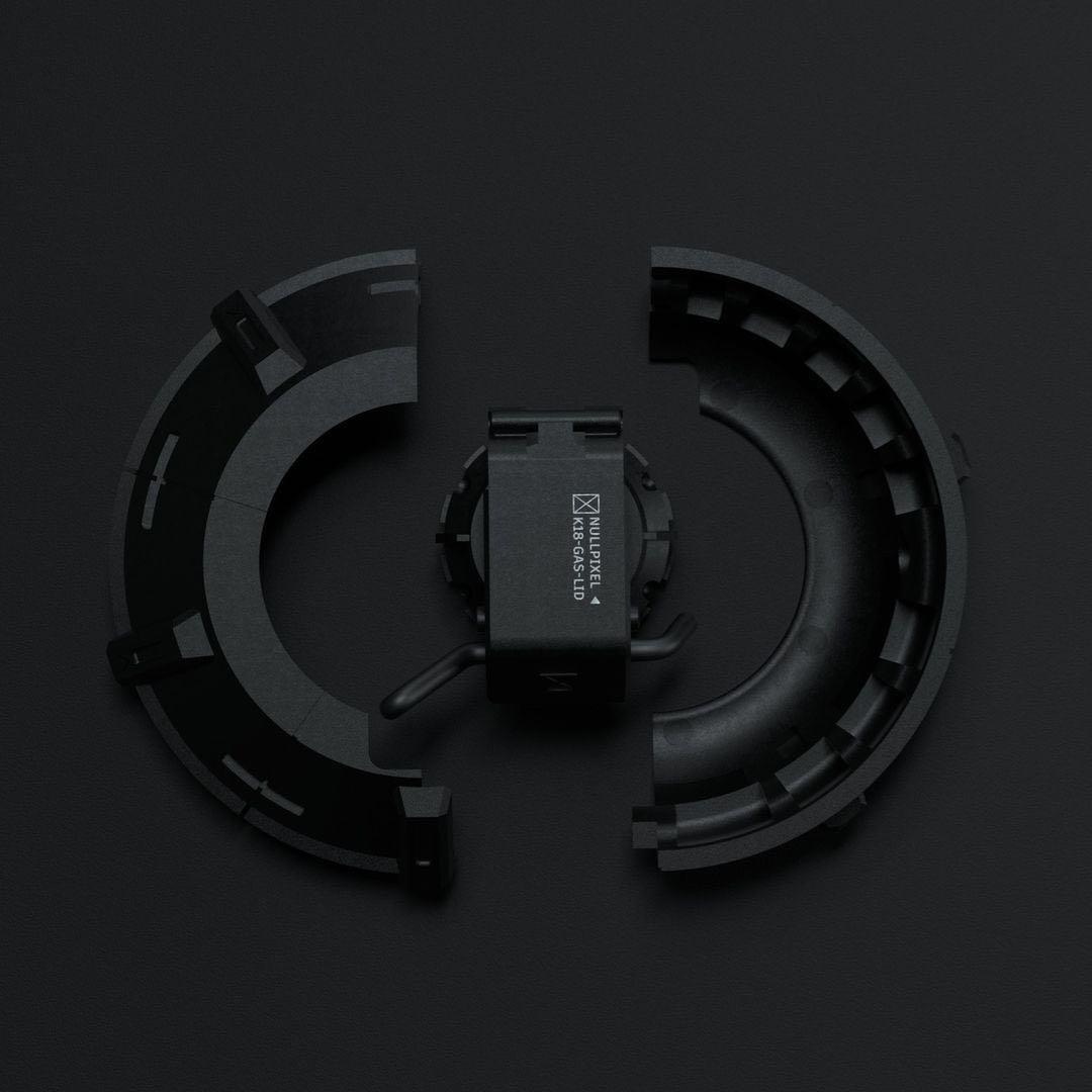【新品未使用】NULLPIXEL<K18-GAS-LID+COVER> V2