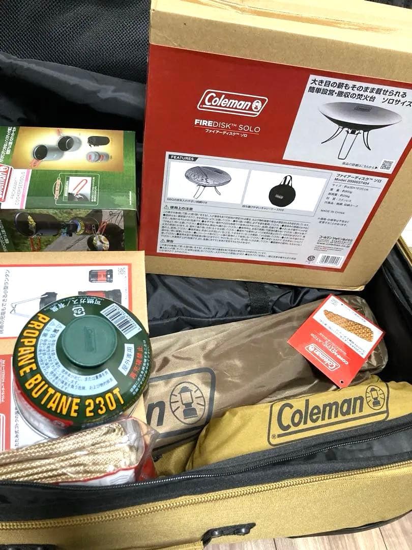 コールマン　ソロキャンプスタートパッケージ　新品未使用