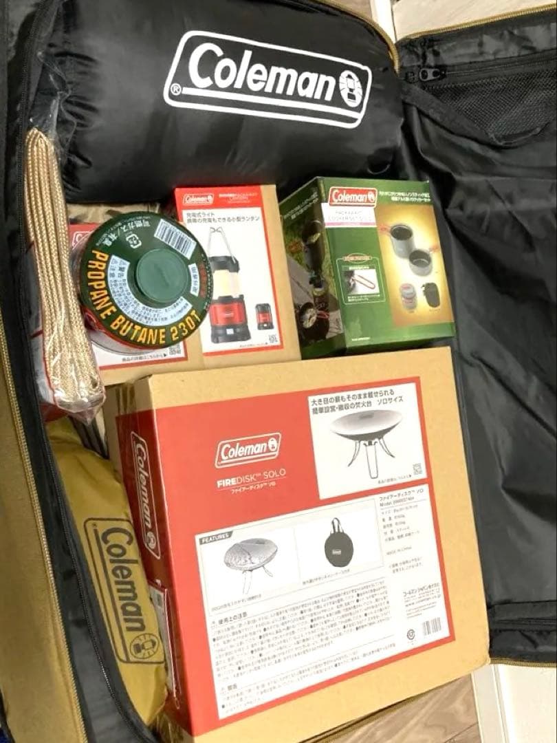 コールマン　ソロキャンプスタートパッケージ　新品未使用
