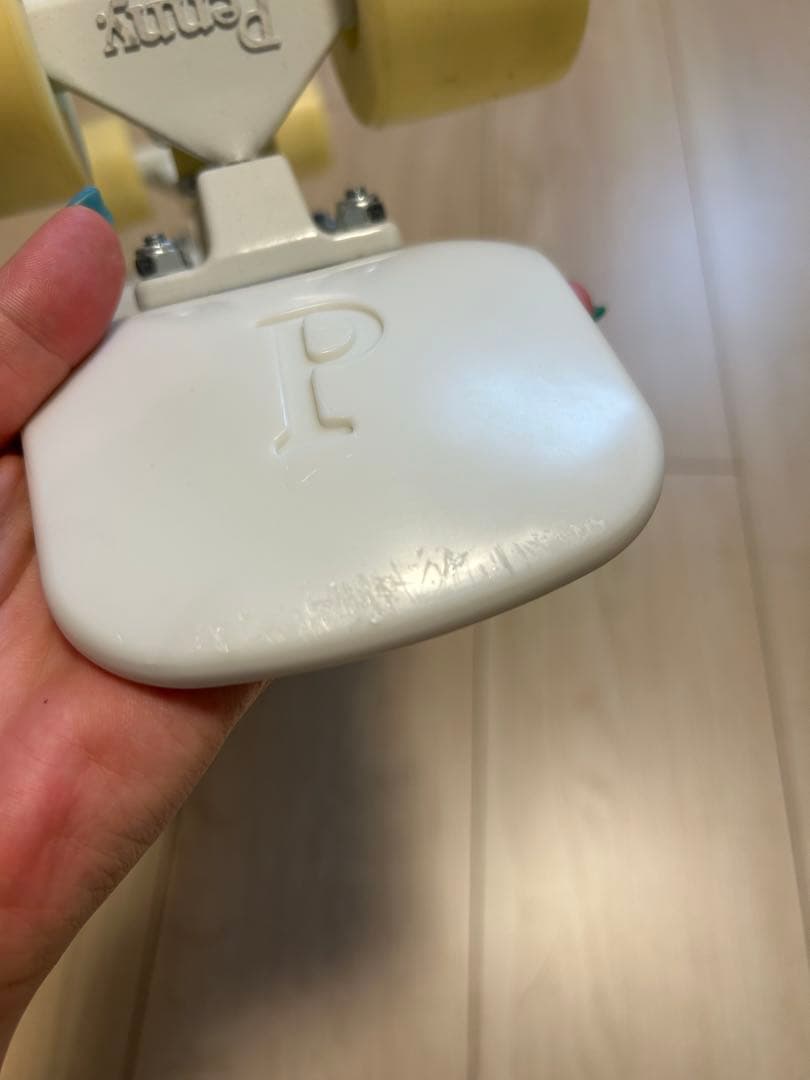 Penny ホワイト フラットデッキ スケートボード