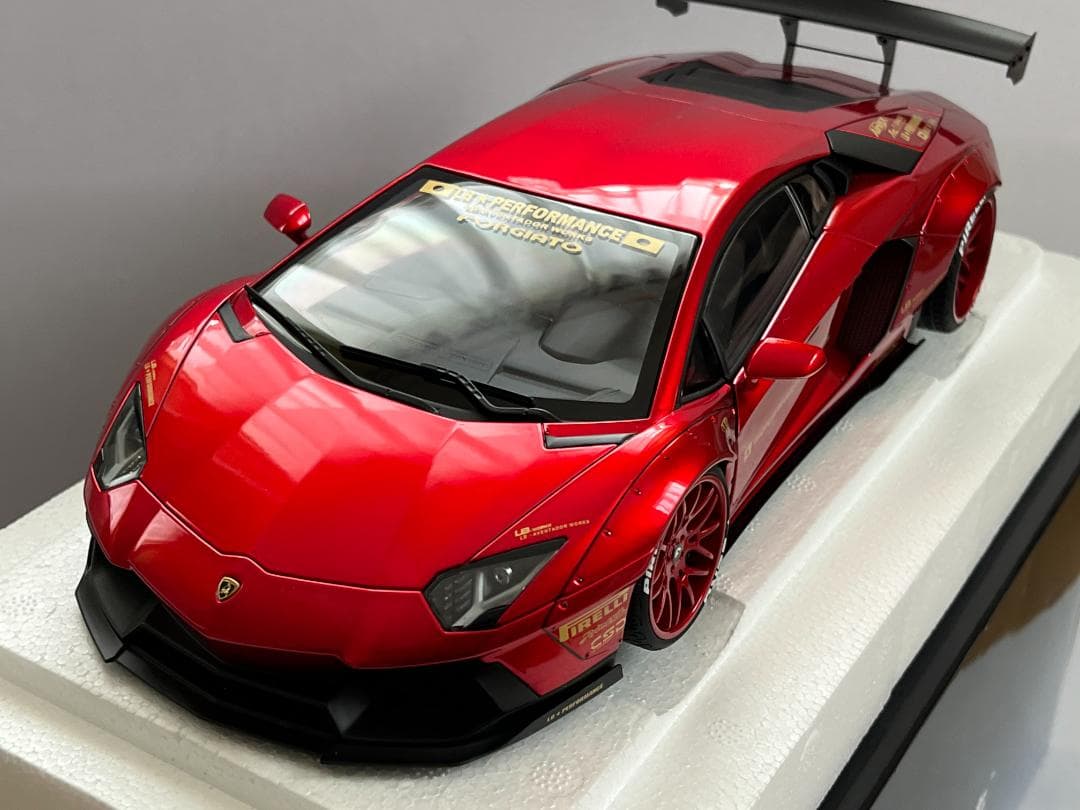 オートアート 1/18 LB-WORKS ランボルギーニ アヴェンタドール 美品