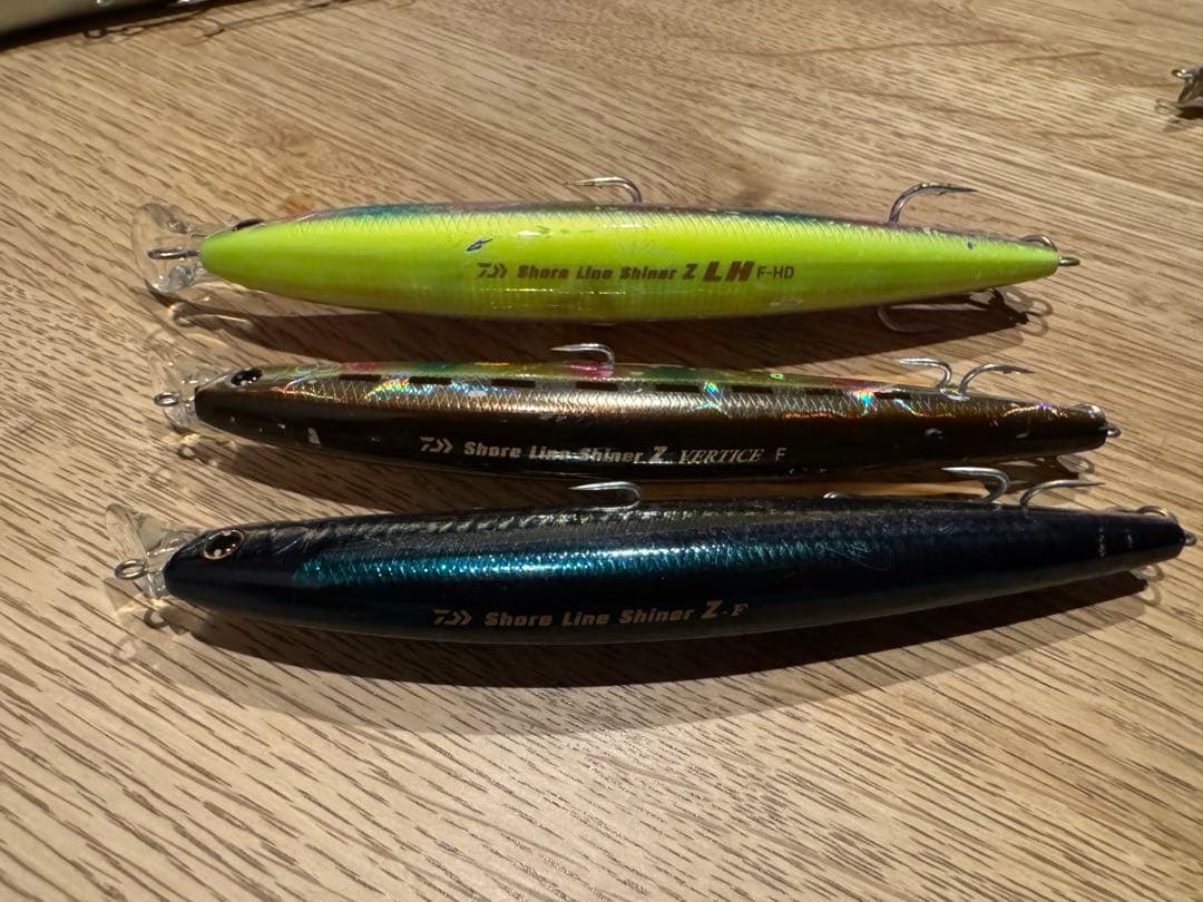 シーバスルアー　ハタハタパターン用11本セット