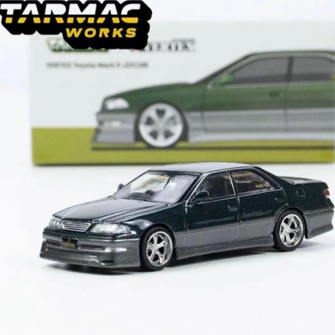 超激レア　ターマックワークス ベルテックス トヨタ マークⅡ JZX100 緑