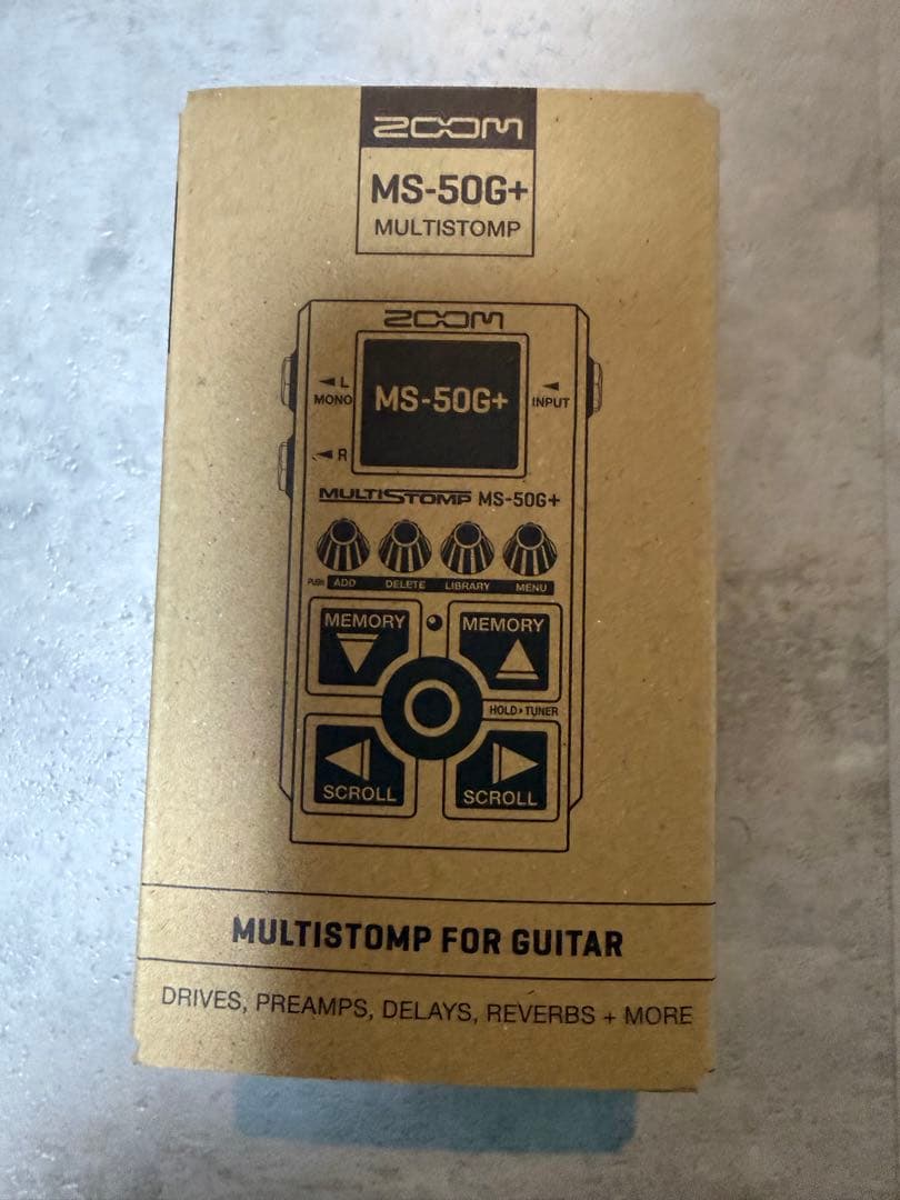 ギター ZOOM MS-50G+ MultiStomp