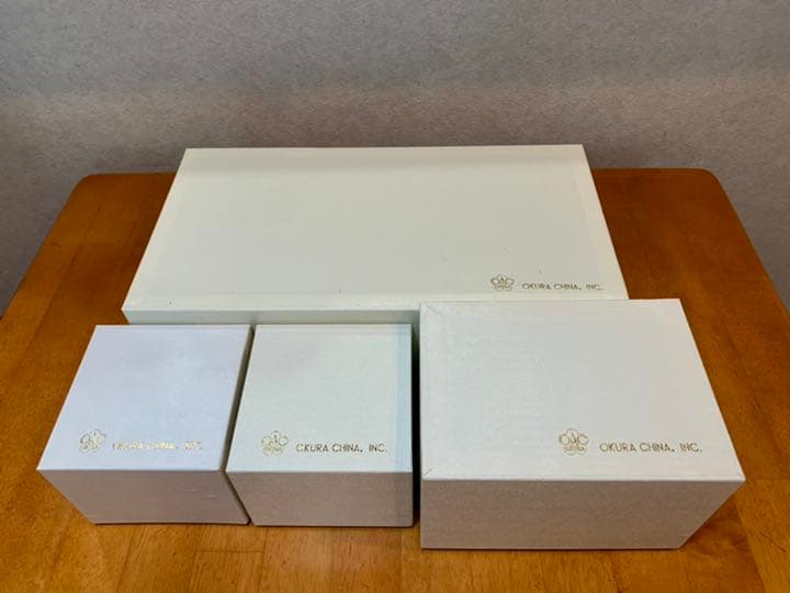 大倉陶園ティーセット(新品未使用)