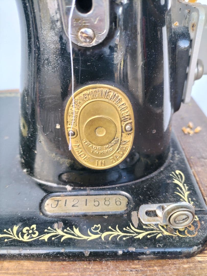アンティーク　ジャノメミシン　モデル1950