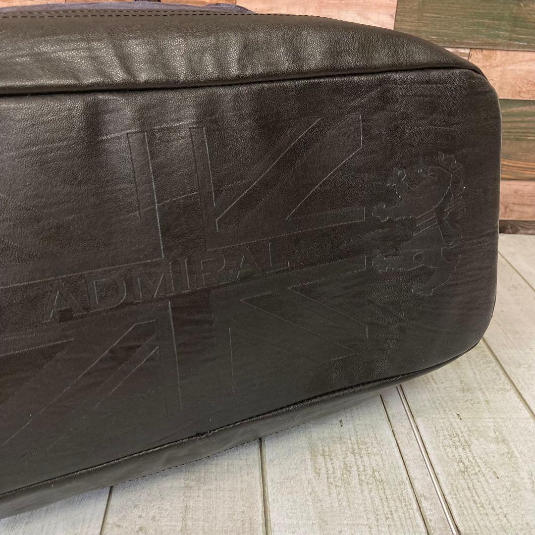 アドミラルゴルフ　ADMIRAL　トートバック　ネイビー　迷彩　刺繡ロゴ　大容量