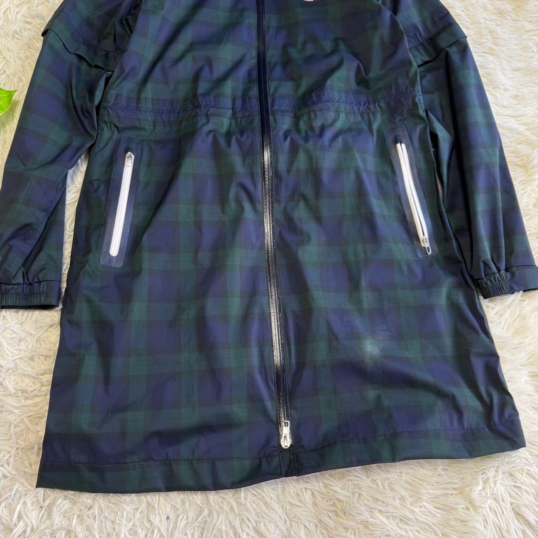 【キャロウェイ】美品 レインウェア チェック ワンピース Sサイズ レディース