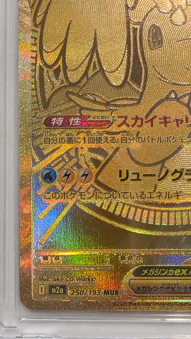 メガカイリューex mur 自引き