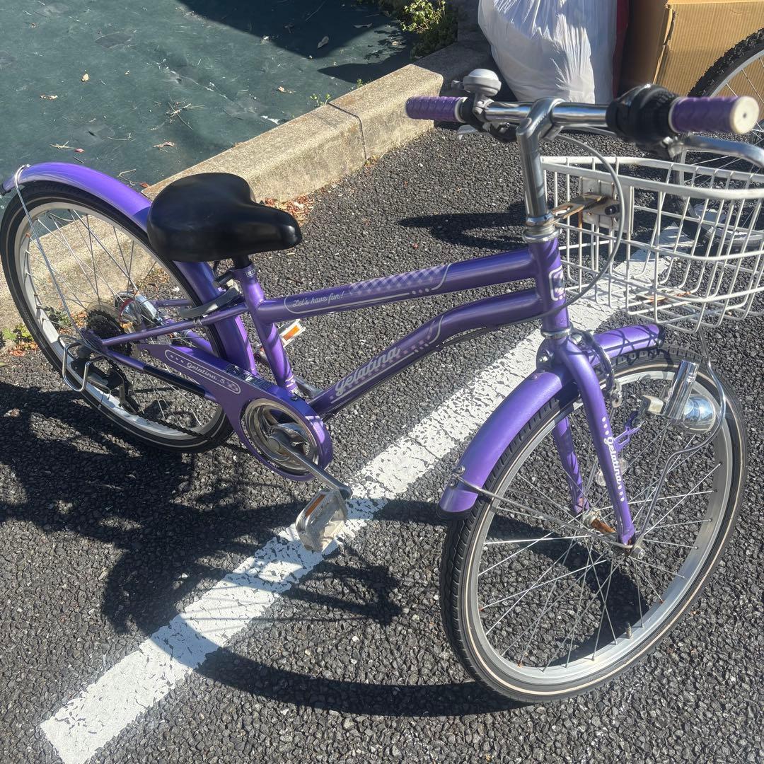 直接の引き渡しのみ　24インチキッズ自転車
