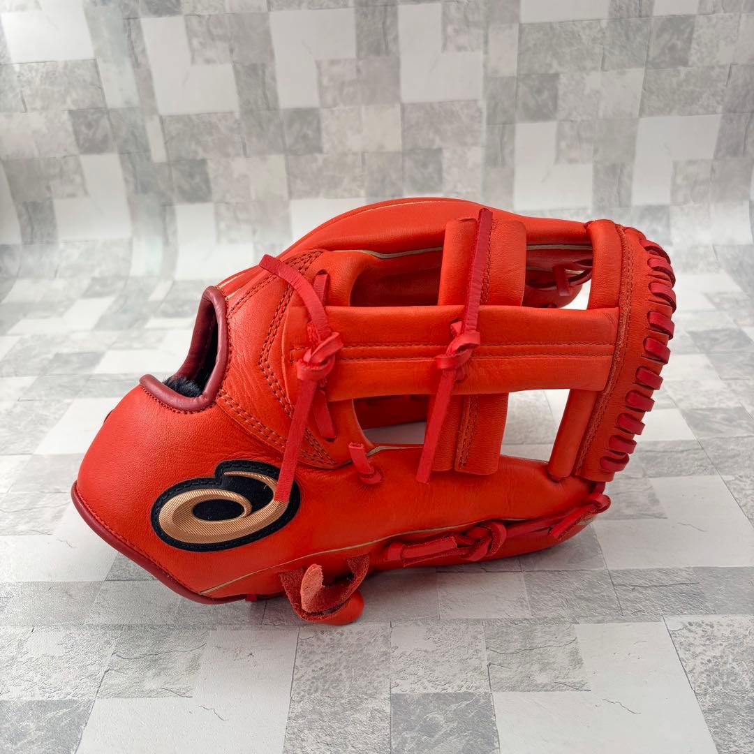 アシックス野球 軟式グローブ ダイブ オールラウンド用　中学生〜大人用　美品