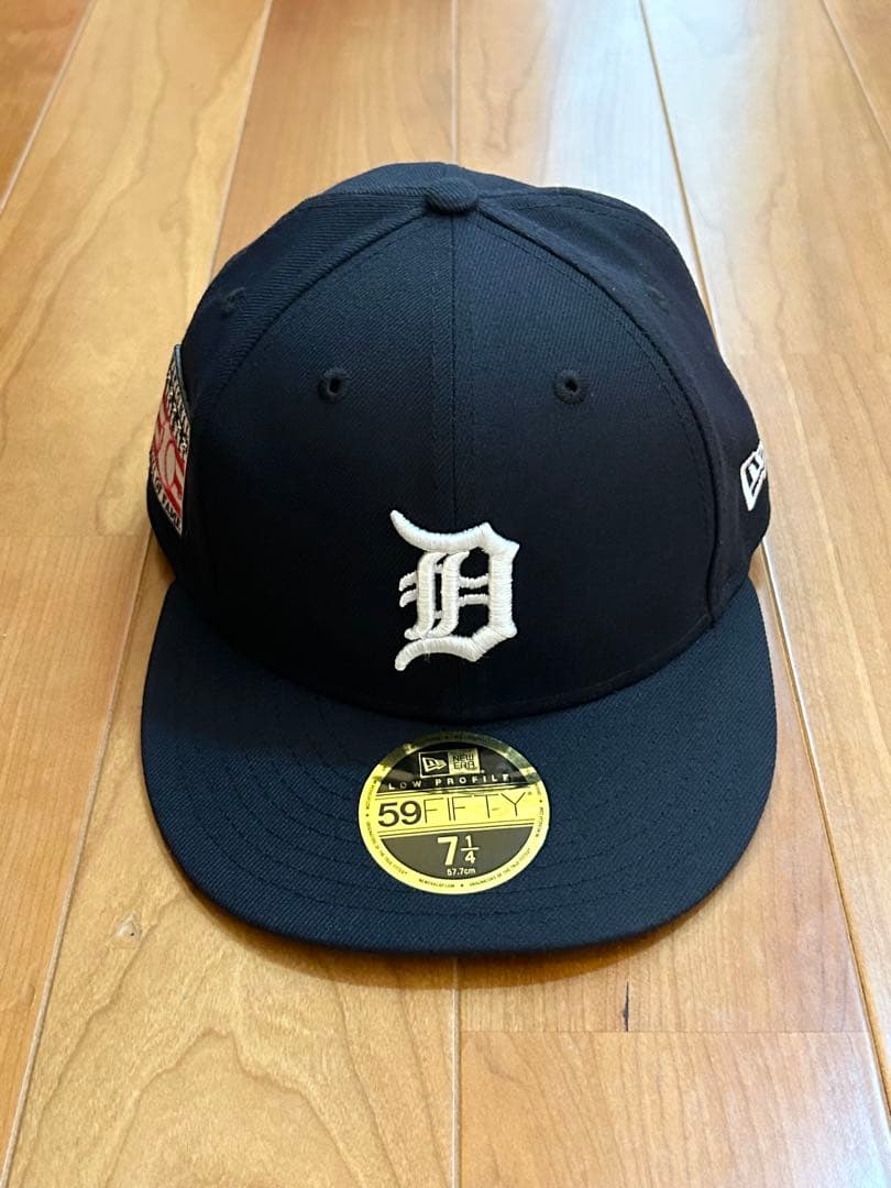 新品 タイガースニューエラ59FIFTY LPキャップ 野球殿堂パッチ7 1/4