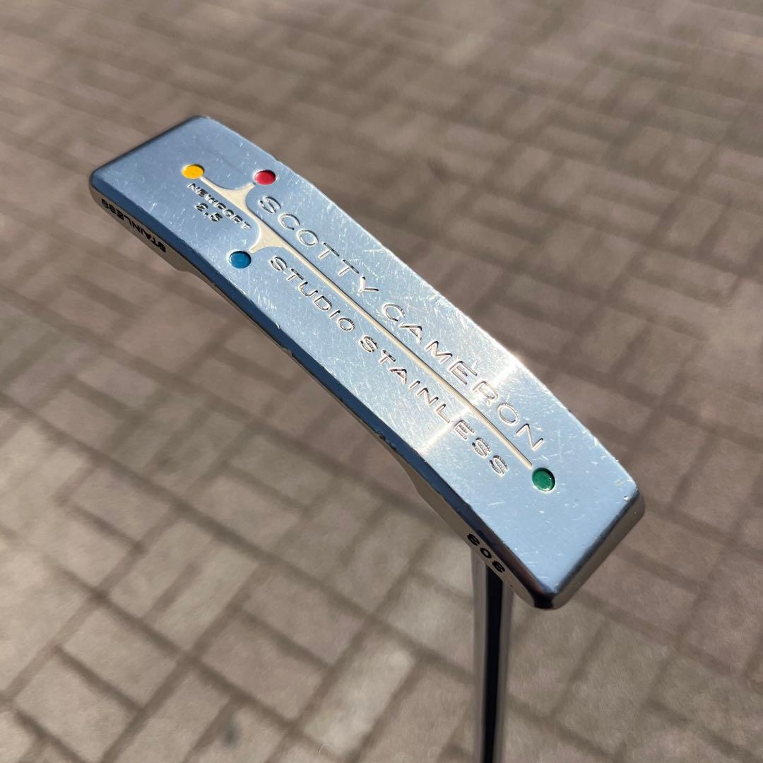 スコッティキャメロン スタジオステンレス ニューポート2.5 純正ヘッドカバー