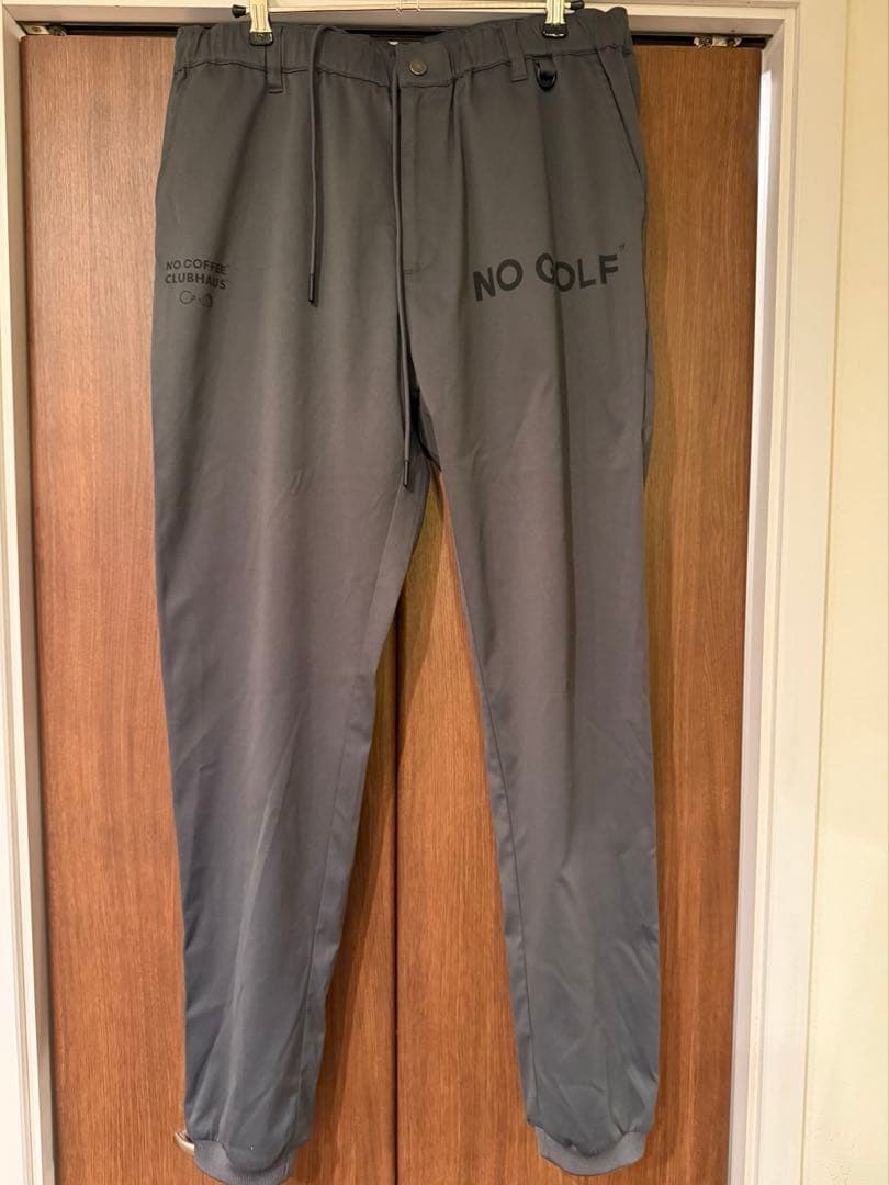 最終価格！NO GOLF x clubhaus セットアップ　グレー L