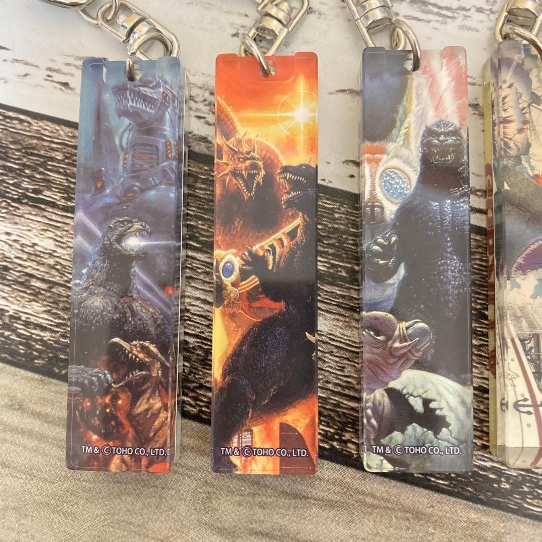 GODZILLA ゴジラ　貴重　レア　アクリルキーホルダー　全種類　6点セット