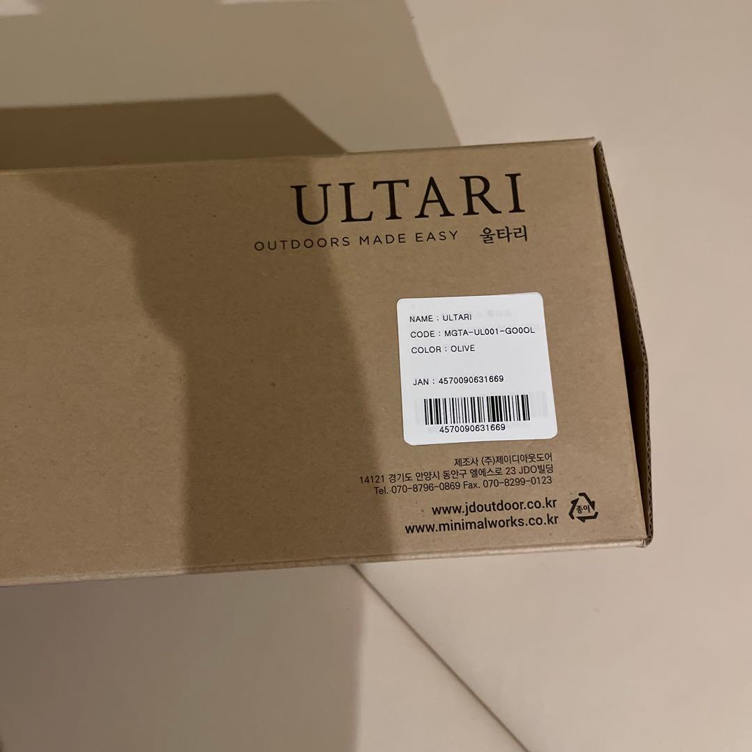 新品未使用　ミニマルワークス　陣幕　ULTARI