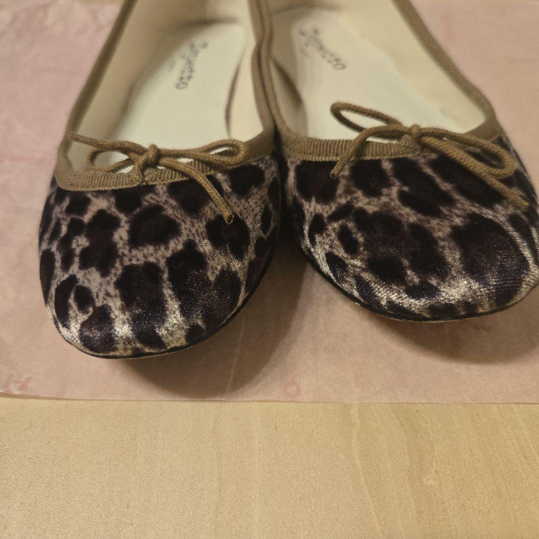 Repetto　雅姫さん×レペット　レオパード柄サンドリオン
