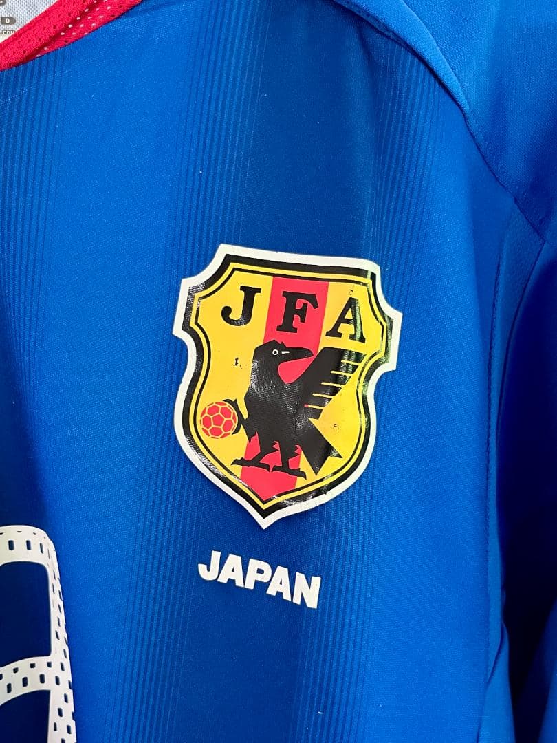 希少 adidas 日本代表 サッカーシャツ M 本山雅志 19