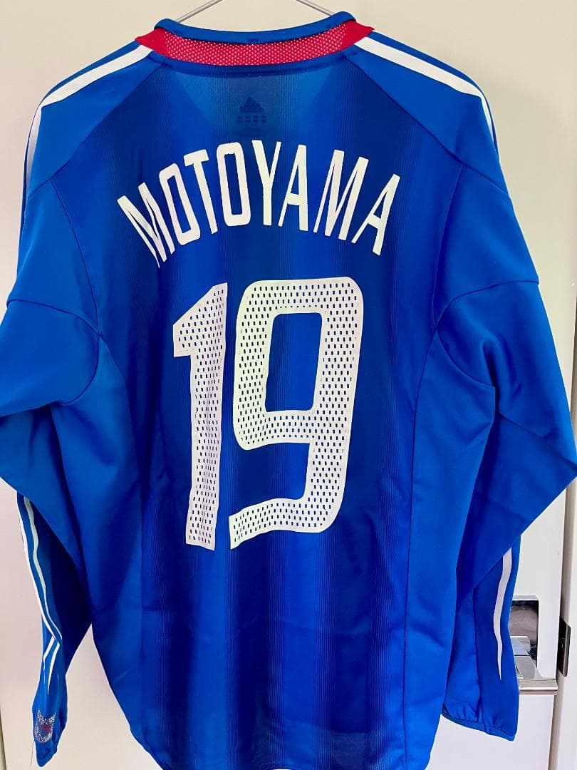 希少 adidas 日本代表 サッカーシャツ M 本山雅志 19