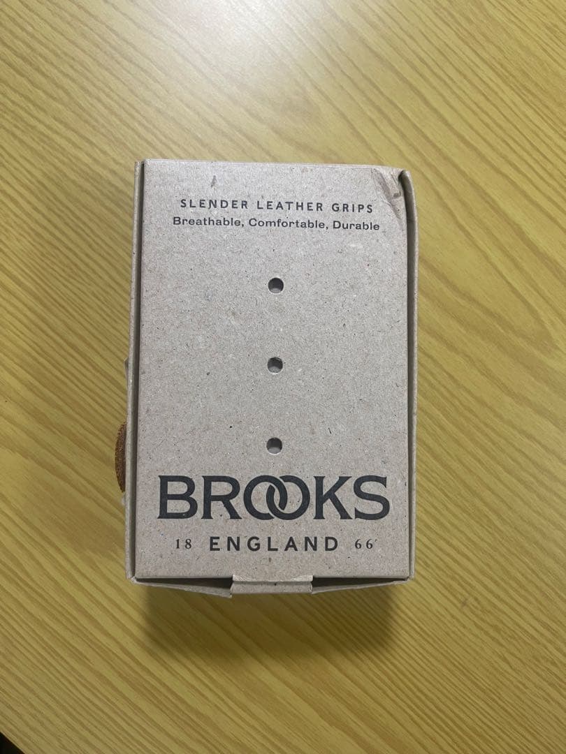 パーツ BROOKS SLENDER LETHER GRIPS 100mm