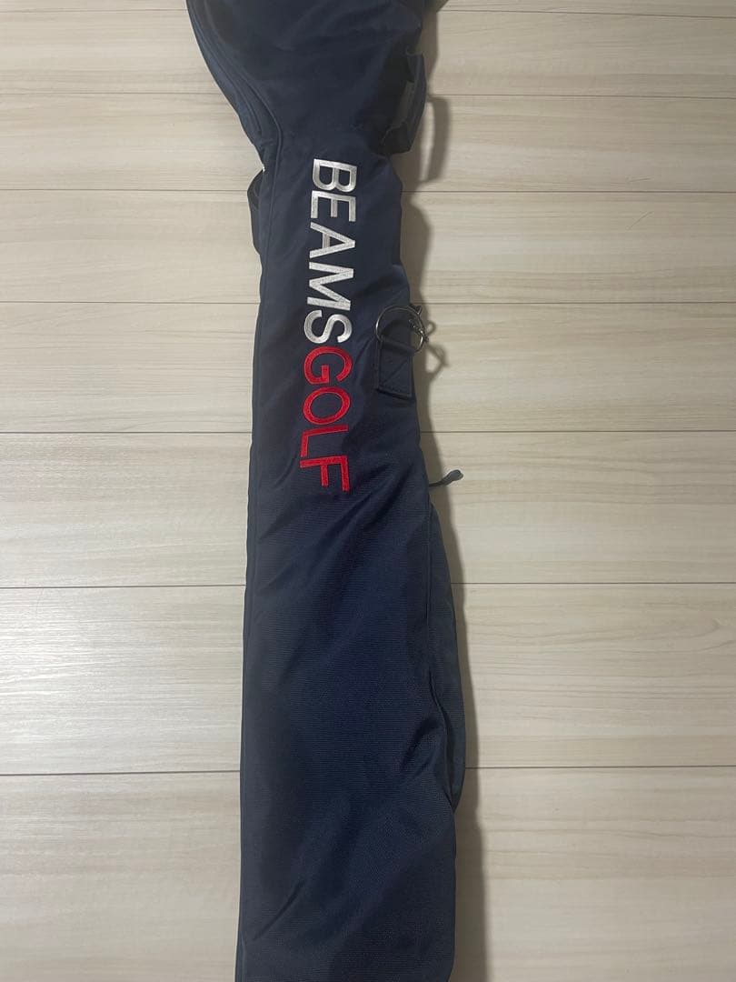 BEAMS GOLF ゴルフバッグ ネイビー