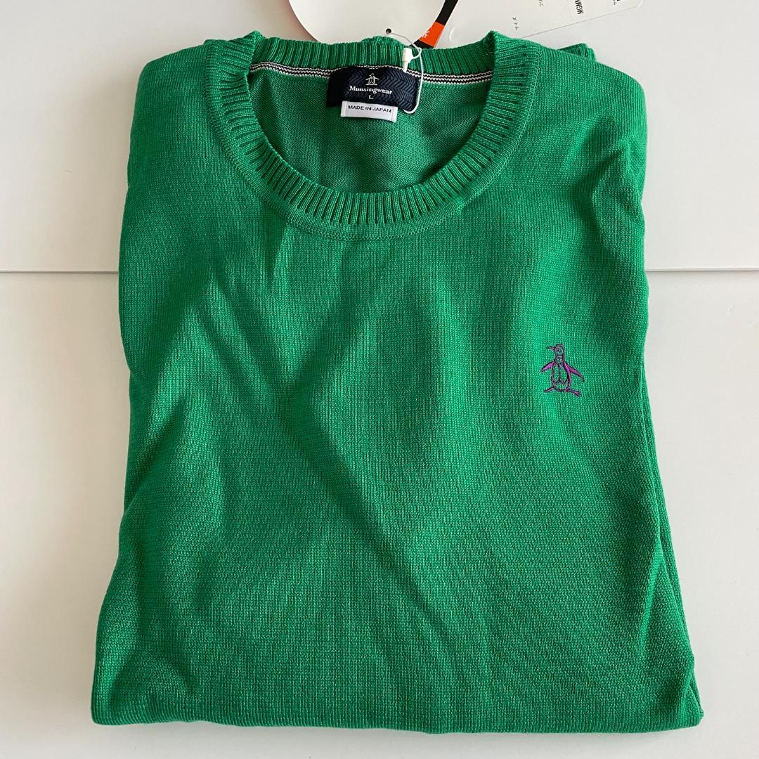 【新品未使用、タグ付】Munsingwear マンシングウェア ニットセーターL