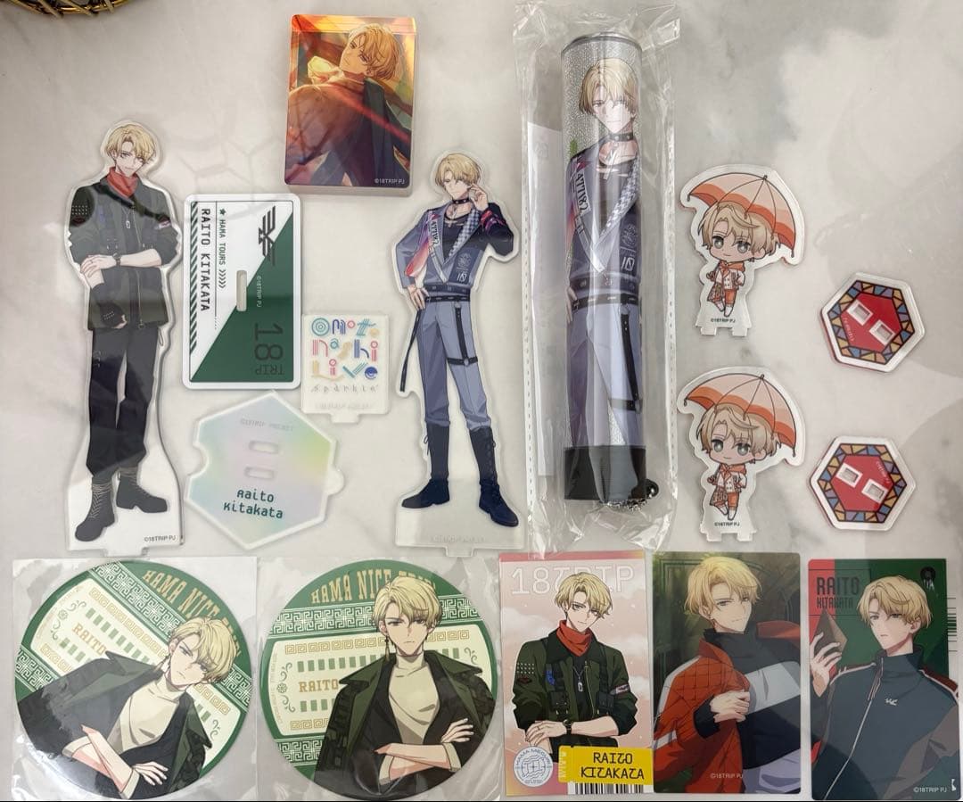 おもライ　ハマメグリ　アニカフェ　北方來人　アクスタ