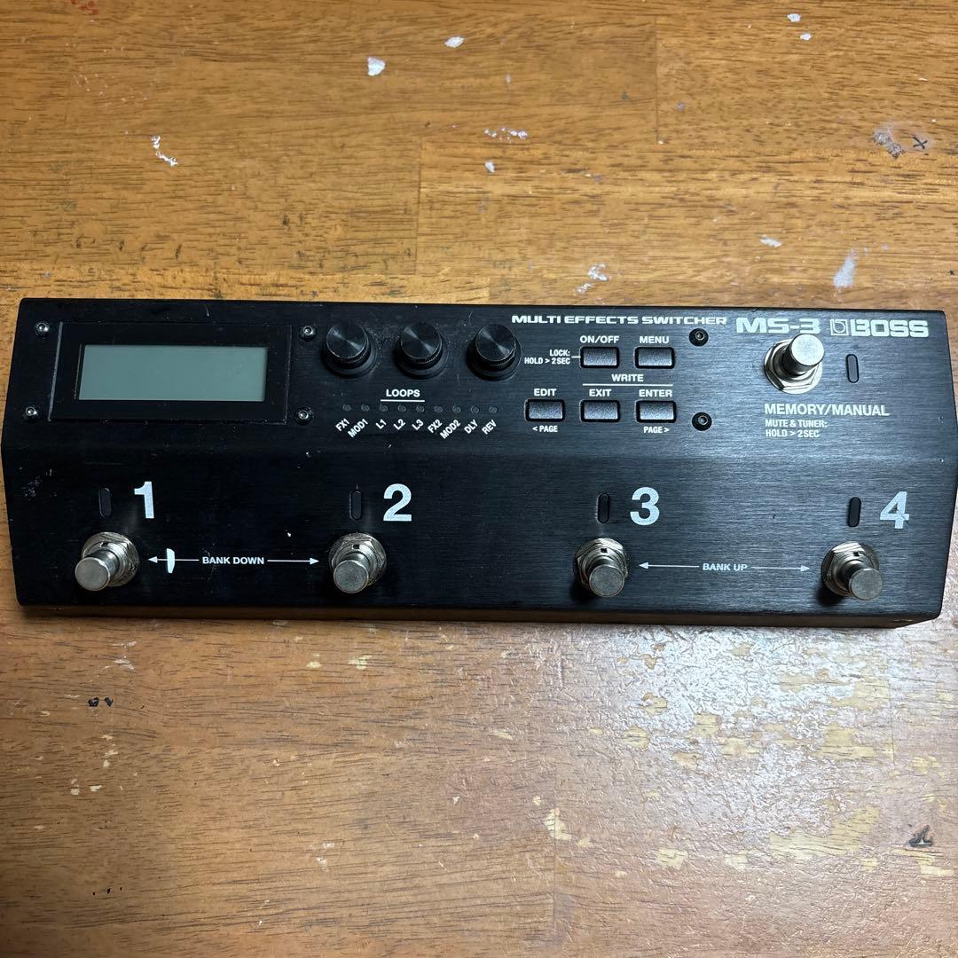 BOSS MS-3 マルチエフェクター　+ FS-7