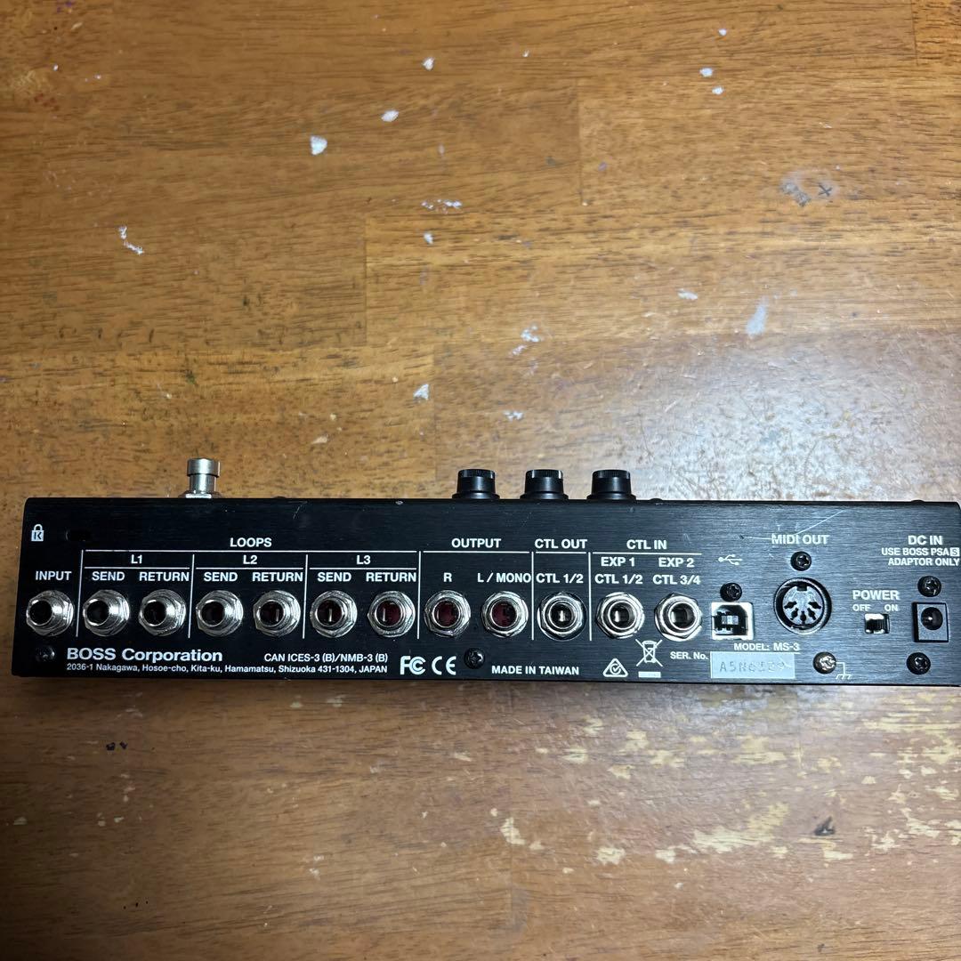 BOSS MS-3 マルチエフェクター　+ FS-7