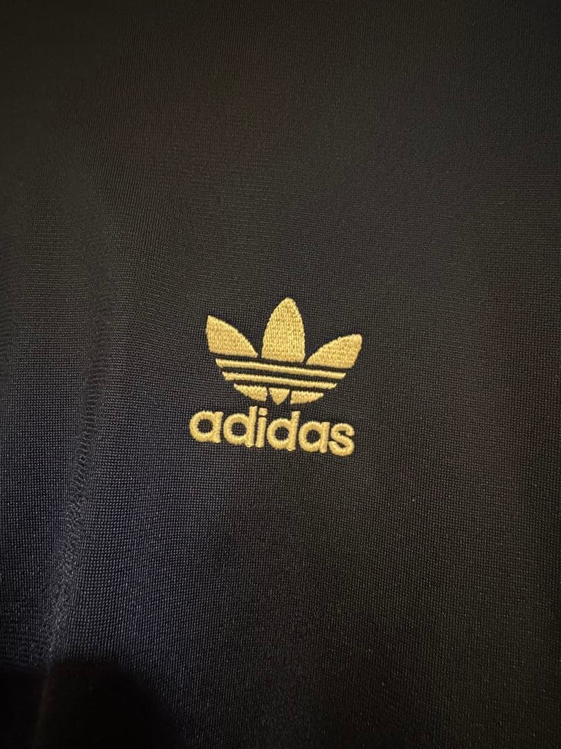 adidas トラックジャケット ネイビー