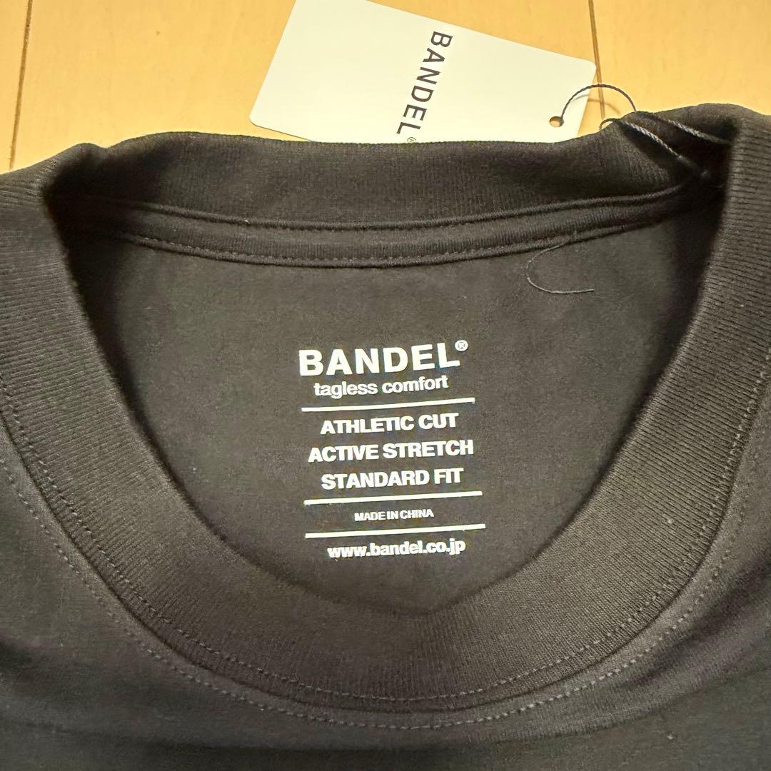 新品未使用BANDEL アスレチックカット 長袖シャツ L ブラック