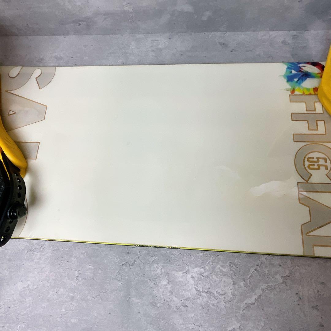 サロモン OFFICIAL 155cm メンズ スノーボード セット