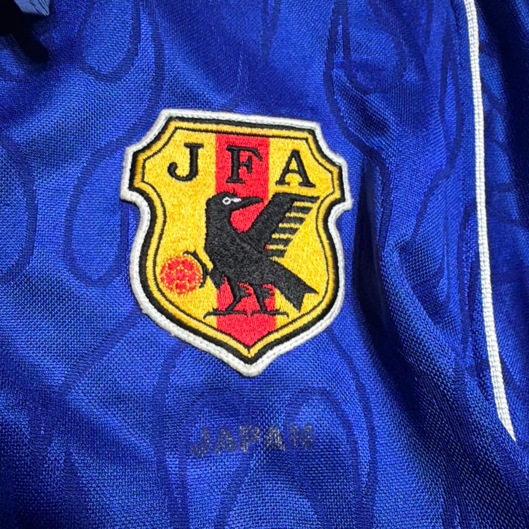 98 日本代表　炎　ユニフォーム　フランスW杯　90s ヴィンテージ