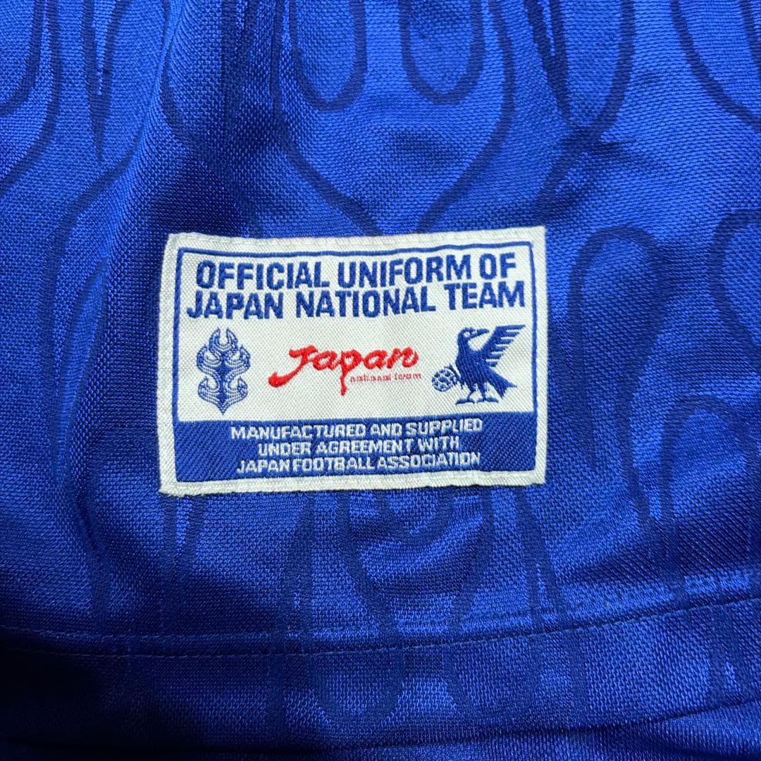 98 日本代表　炎　ユニフォーム　フランスW杯　90s ヴィンテージ