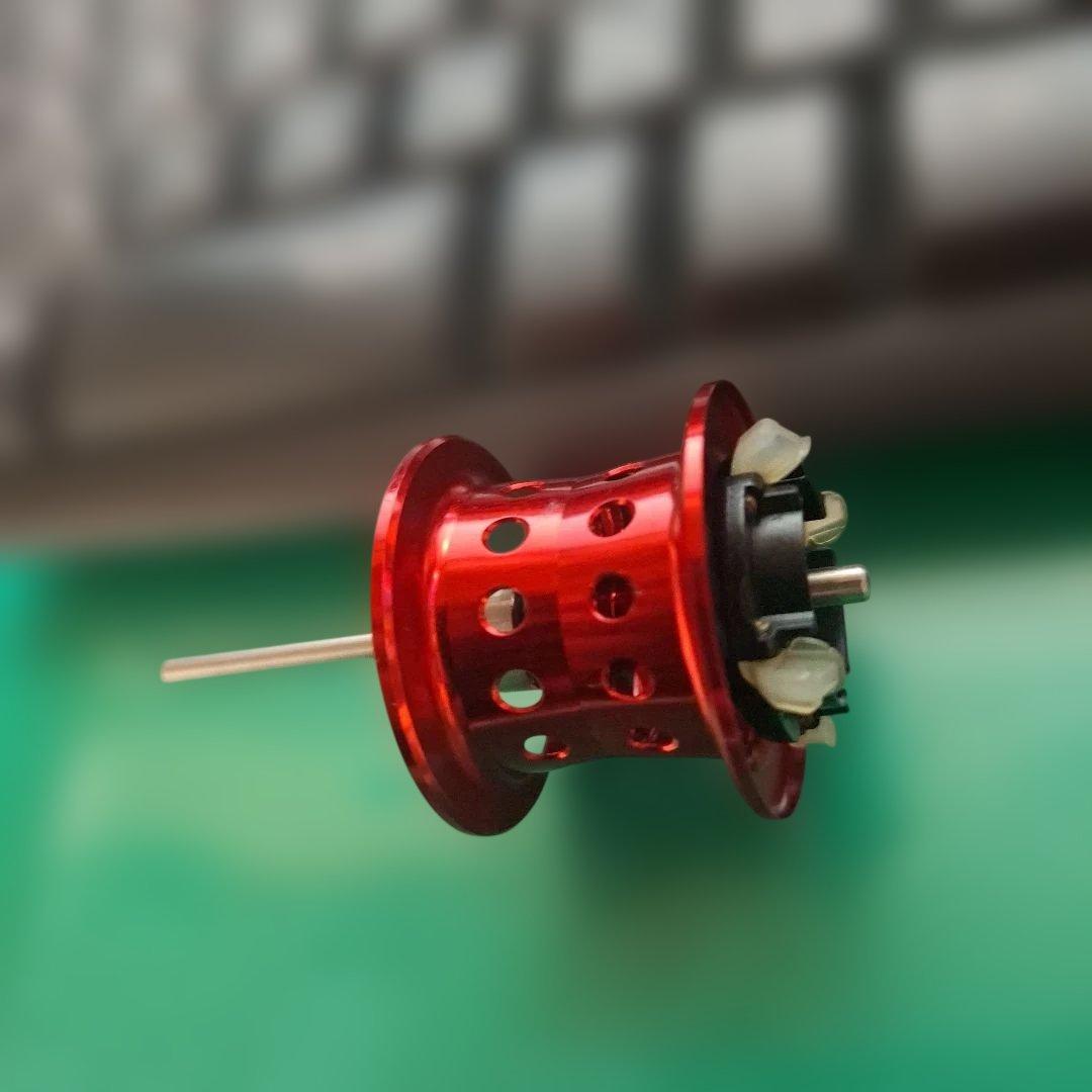 KTF　シマノ　１６メタニウム用　ネオスプール　レッド　nium