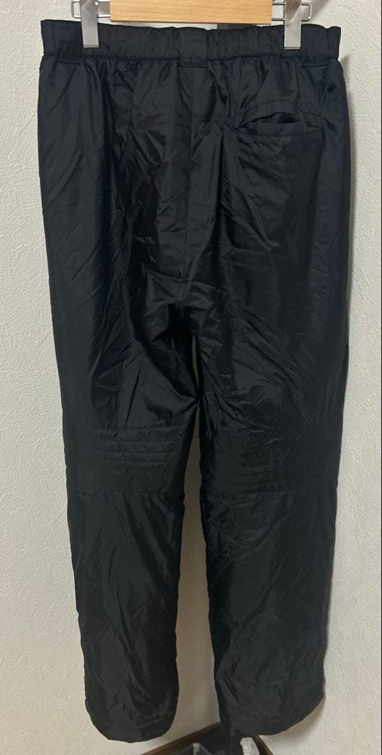 NIKE GOLF 中綿 ロングパンツ　白ロゴ　L