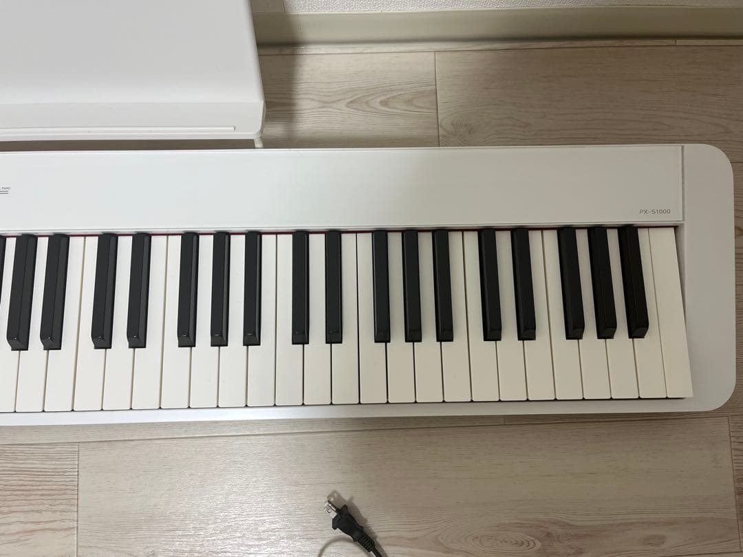【ジャンク】CASIO PX-S1000 ホワイト 電子ピアノ