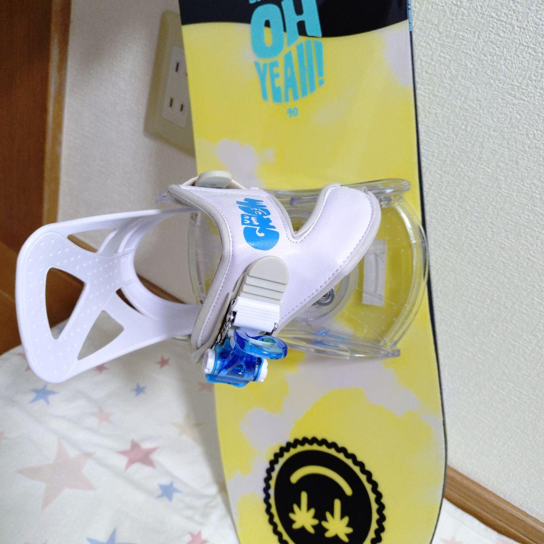 スノーボードセット　サロモン板90　ブーツ18cm　BURTONビンディング