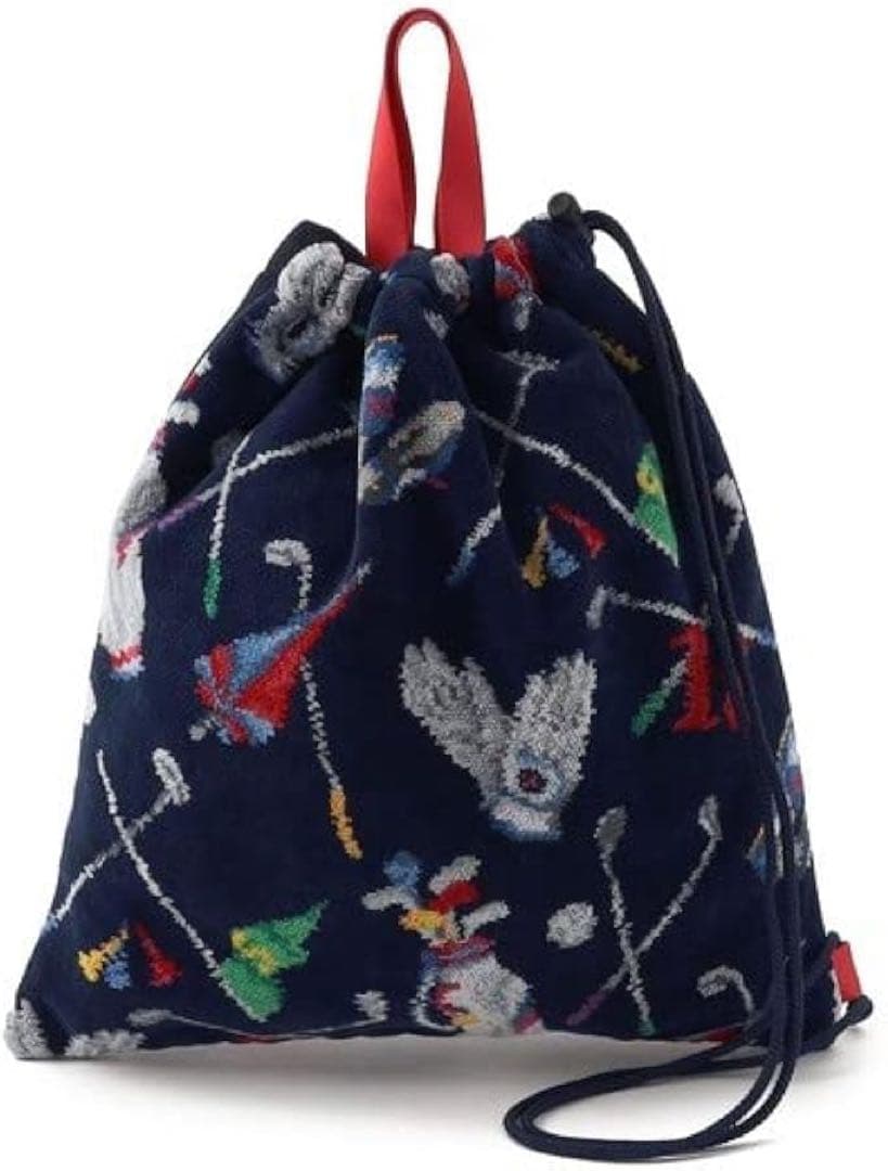 FEILER KNAPSACK ナップサック　ゴルフ　ネイビー系