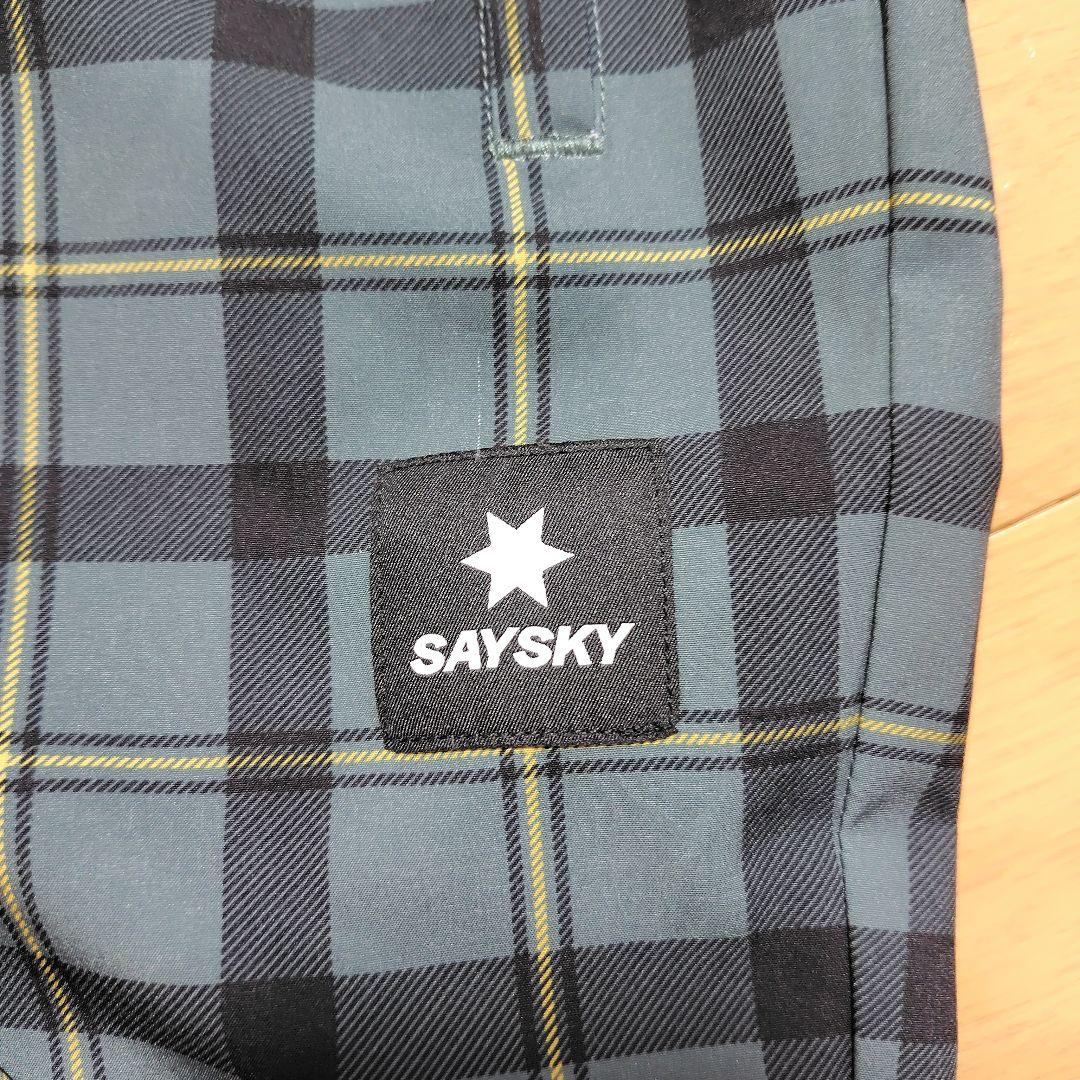 SAYSKY Checker Blaze Pants　ユニセックスXS　最終価格