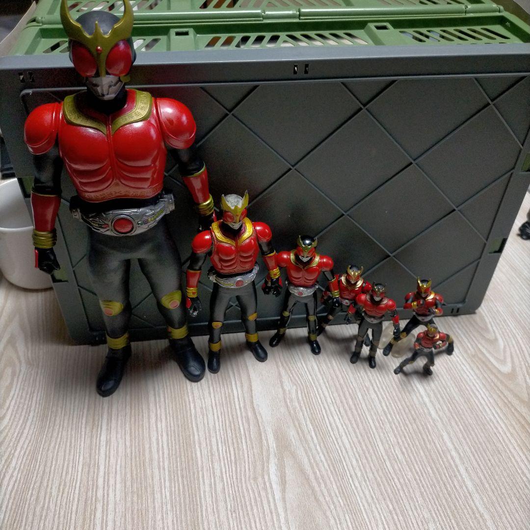 仮面ライダークウガ7体(当時物)