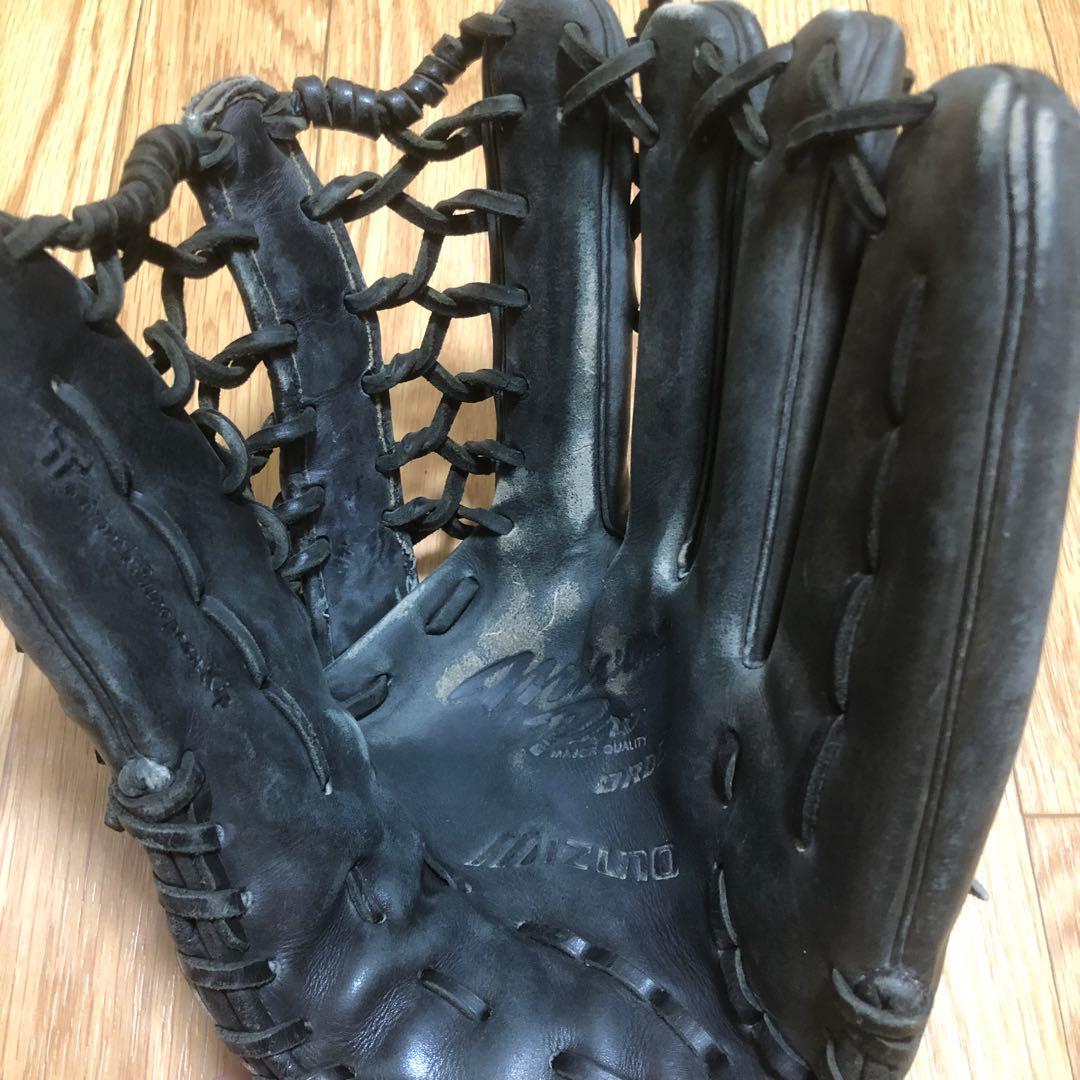 ミズノプロ Mizuno 硬式グローブ 黒 ノースヨーロピアンキップ オーダー