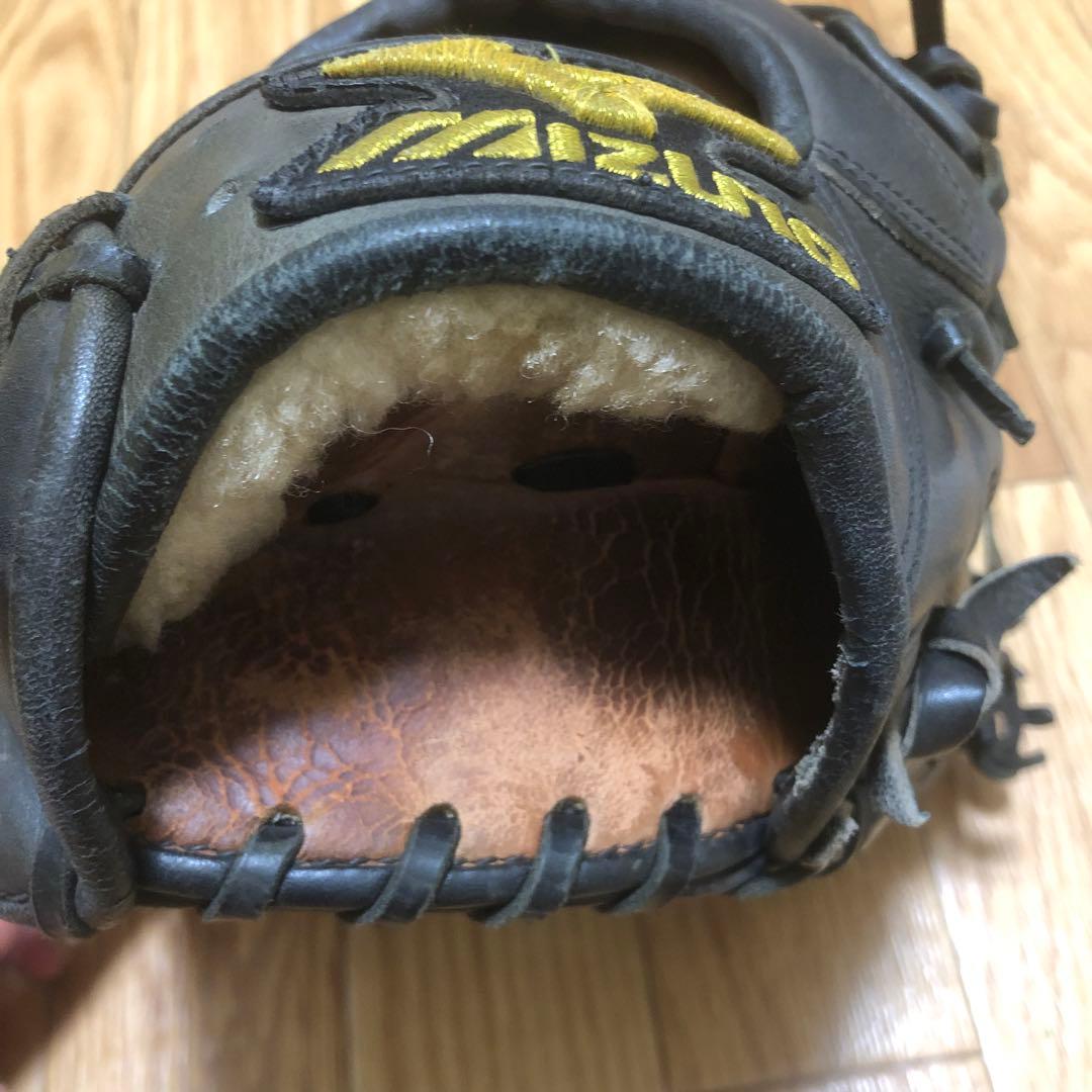 ミズノプロ Mizuno 硬式グローブ 黒 ノースヨーロピアンキップ オーダー